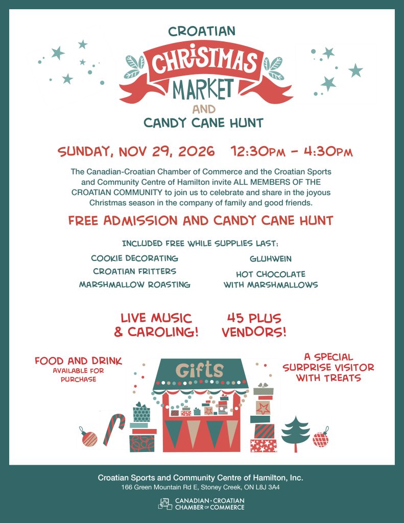 Croatian Christmas Market and Candy Cane Hunt 2026